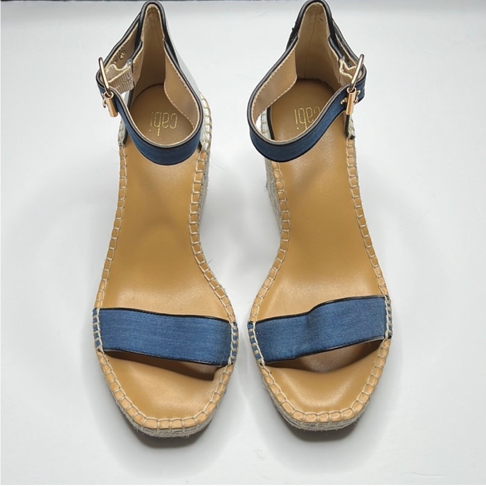 Cabi espadrille wedge sandals